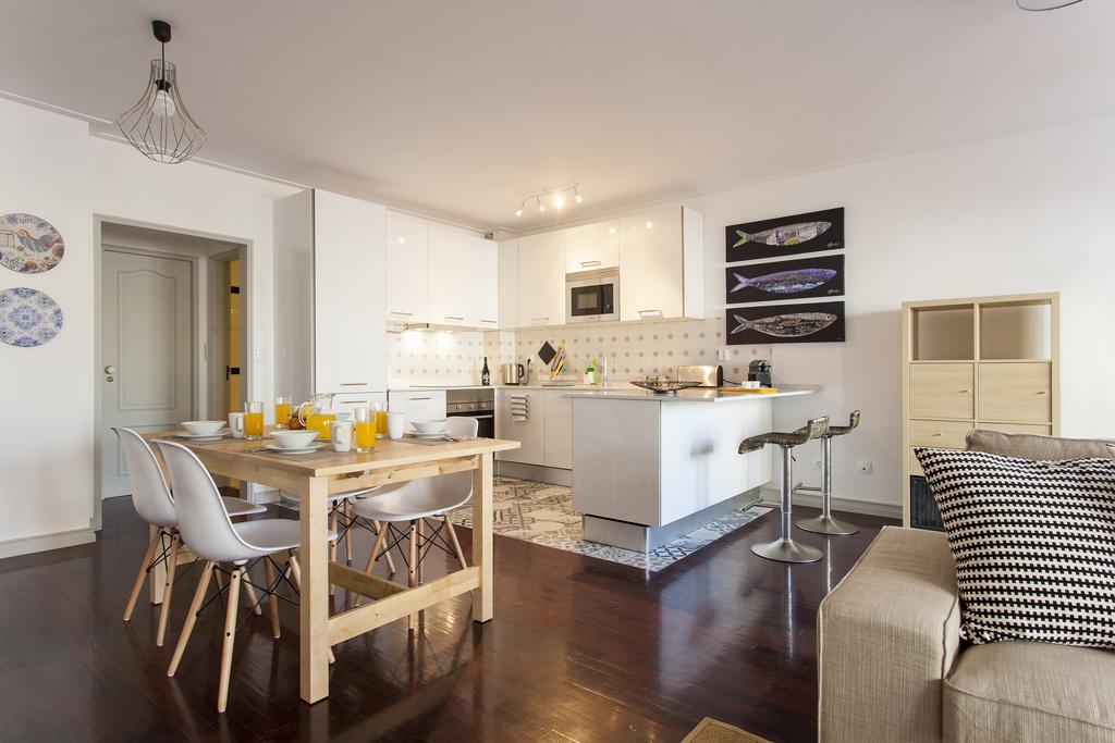Joivy Superb 1-Bed Apt With Workspace And Terrace, Close To Avenida Da Liberdade ลิสบอน ภายนอก รูปภาพ